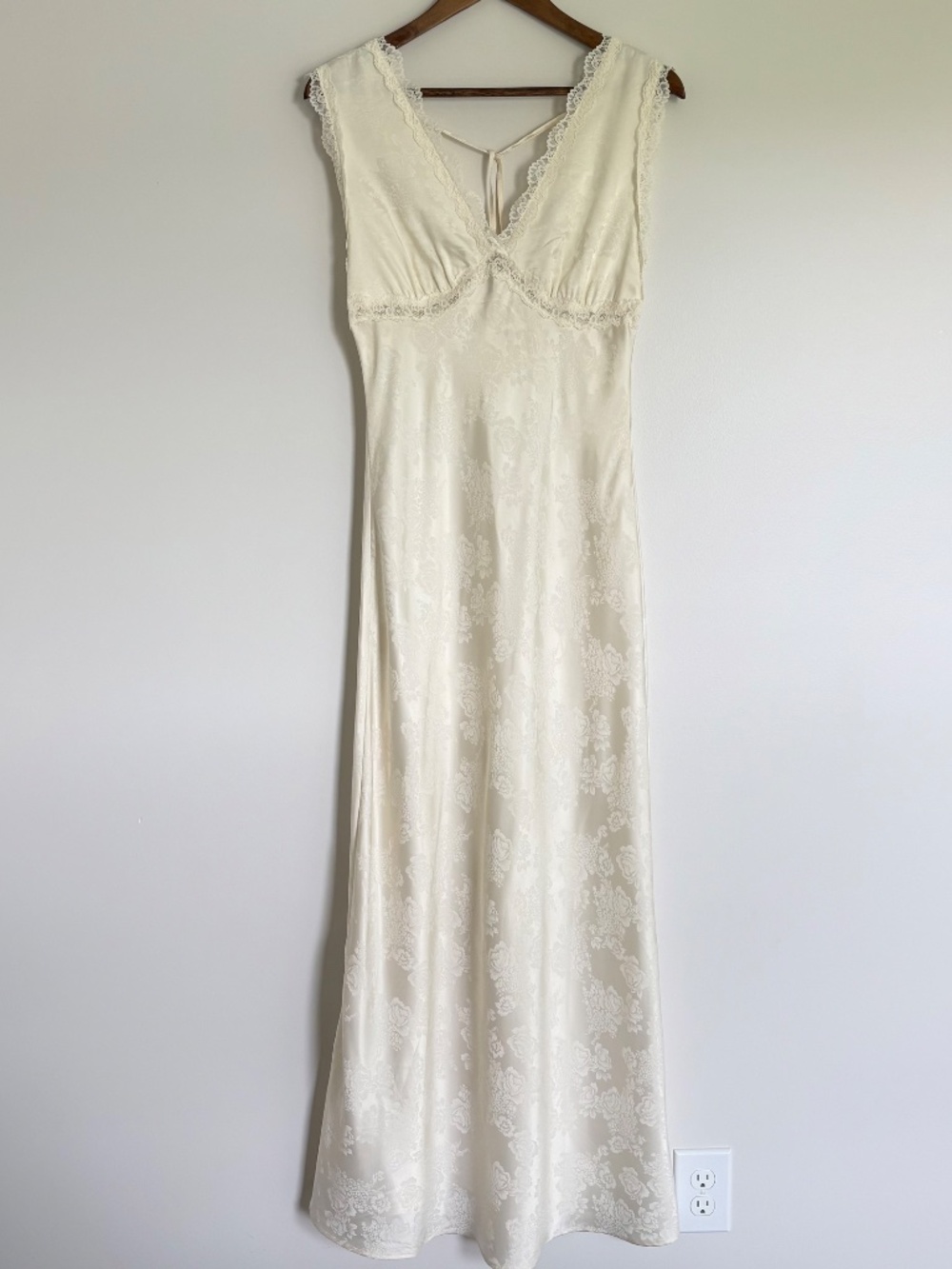 Evolutionary Cream Dress
